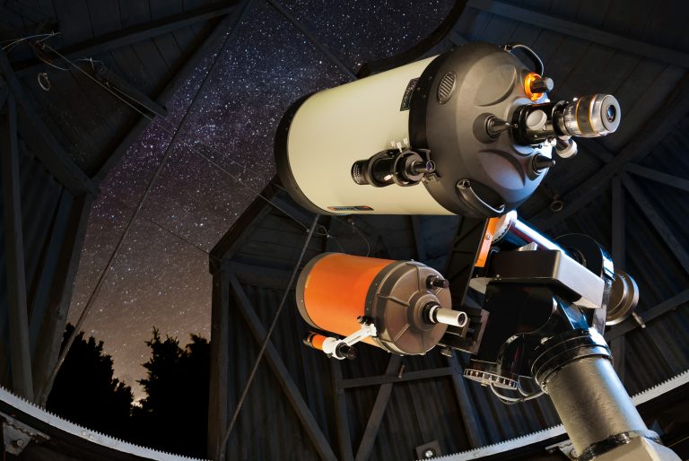 Spiegelteleskop der Sternwarte Solingen